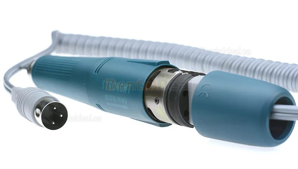 STRONGWT 103FN Double-lock Brush Micro Motor Handpiece 45K RPM for Dental Micromotor